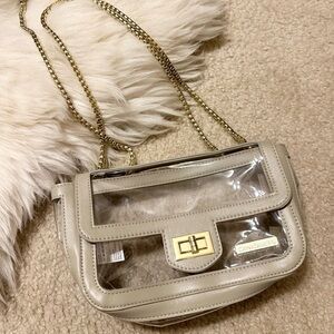 Clear Stadium Bag NWT
